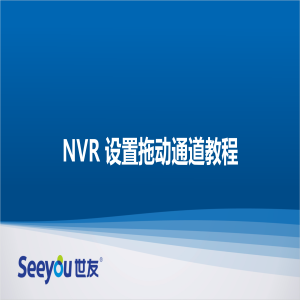 尊龙凯时人生就搏 NT NVR设置拖动通道教程